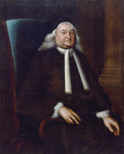 Samuel Sewall Portrait, oil on canvas