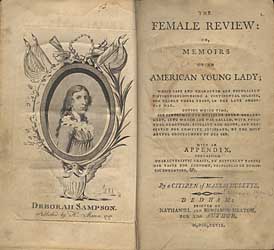 The Female Review: or, Memoirs of an American Young Lady ... 