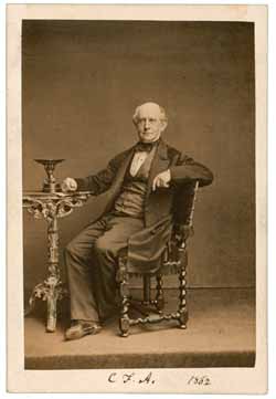 Charles Francis Adams Carte de visite