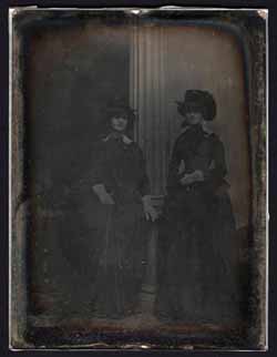 Two unidentified women Daguerreotype