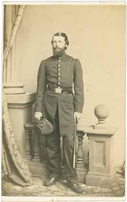 Captain Norwood Penrose Hallowell Carte de visite