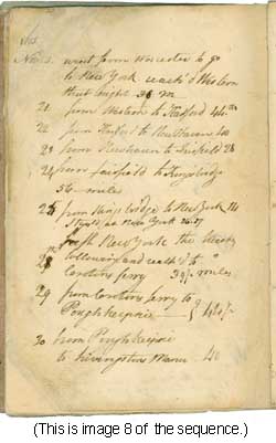 Henry Knox diary, 20 November 1775 - 13 January 1776 