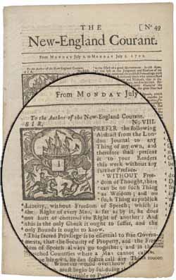 Silence Dogood essay 8: `Sir, I prefer the following Abstract from the London Journal to any Thing of my own ...` 