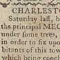 Newspaper article from The Boston-Gazette, and Country Journal, 7 November 1768