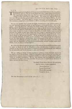 Boston, April 20th, 1773. Sir, The efforts made by the legislative [sic] of this province ... 