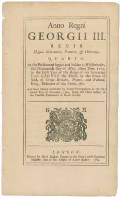 An Act to prevent Paper Bills of Credit, hereafter to be issued in any of His Majesty`s Colonies or Plantations in America ... 