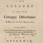 Pamphlet, A Fair Account of the Late Unhappy Disturbance, (London, 1770)