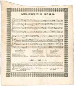 Liberty`s Song Broadside