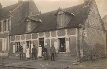 The house at Ressons-sur-Matz where Eleanor `Nora` Saltonstall lived in early 1918 Photograph