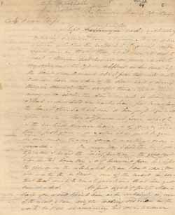 Letter from Leverett Saltonstall to Mary Elizabeth Sanders Saltonstall, 3 March 1824 