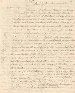 Letter from Leverett Saltonstall to Mary Elizabeth Sanders Saltonstall, 20 February 1825 