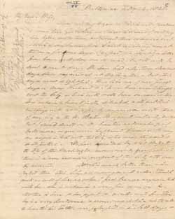 Letter from Leverett Saltonstall to Mary Elizabeth Sanders Saltonstall, 24 February 1825 