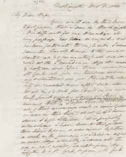 Letter from Leverett Saltonstall to Mary Elizabeth Sanders Saltonstall, 5 December 1838 