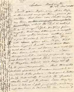 Letter from Leverett Saltonstall to Mary Elizabeth Sanders Saltonstall, 18 December 1838 