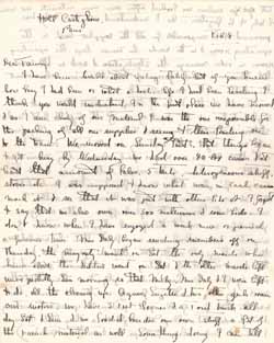 Letter from Eleanor `Nora` Saltonstall to her family, 8 February 1918 