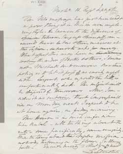 Letter from Leverett Saltonstall to Mary Elizabeth Sanders Saltonstall, 9 September [1841] 