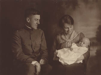 Leverett Saltonstall with Alice Saltonstall and Leverett Saltonstall Photograph