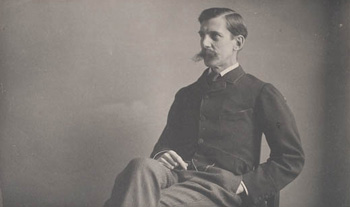 Oliver W. Holmes Jr., seated, facing left Photograph