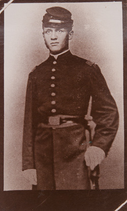 Lieutenant Frank M. Welch Copy photograph of carte de visite