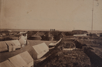 `Interior Fort Wagner, Morris Island` Photograph