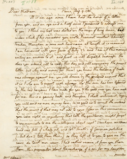 Letter from Thomas Jefferson to Abigail Adams, 9 August 1786 