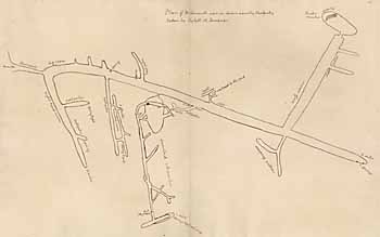 Plan of Mammoth cave in Green County, Kentucky, by Aylett H. Buckner, copy made by Thomas Jefferson 