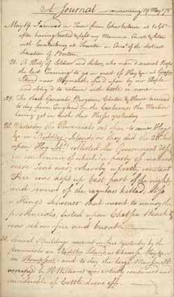 William Cheever diary, 1775-1776 