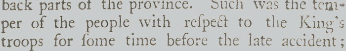 Detail from A Fair Account of the Late Unhappy Disturbance at Boston in New England