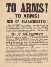 To Arms! To Arms! broadside