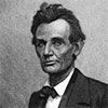 Engraving of Abraham Lincoln